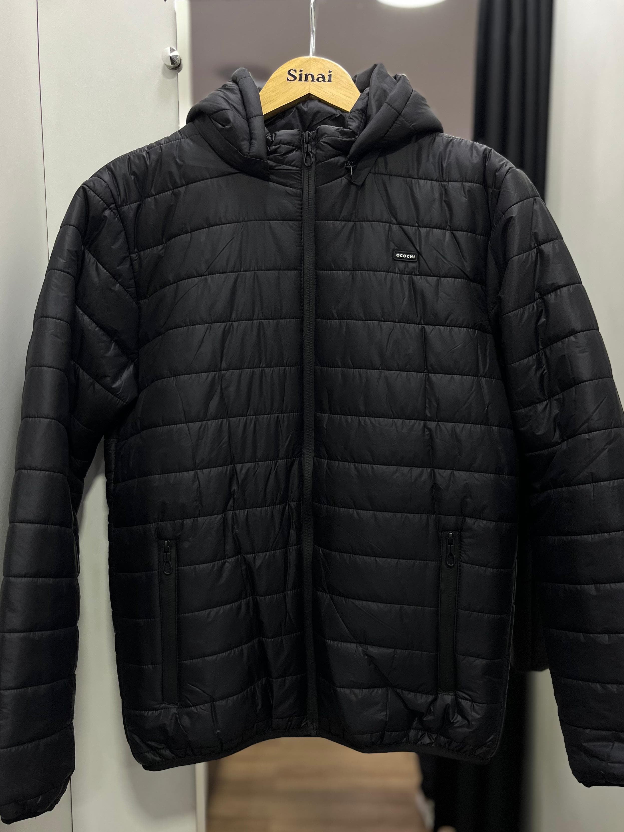 JAQUETA OGOCHI - PUFFER PRETA