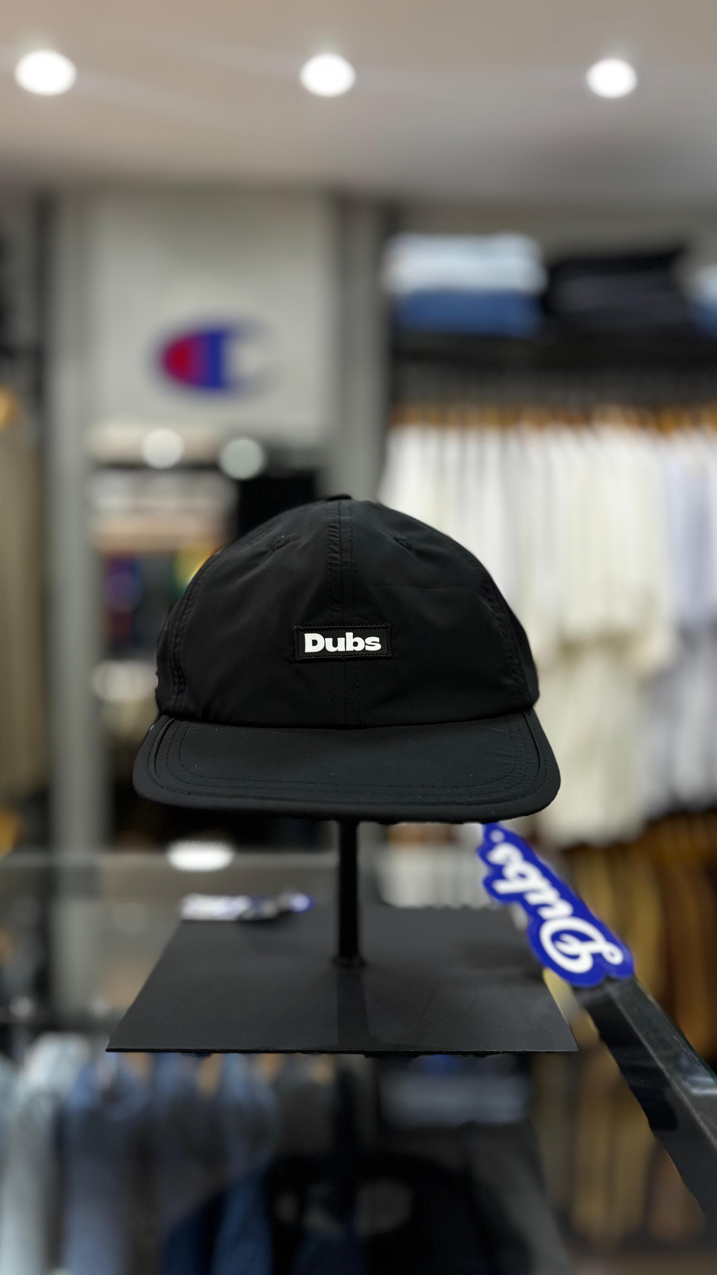 Boné Dubs - 6 Panel Black - 1