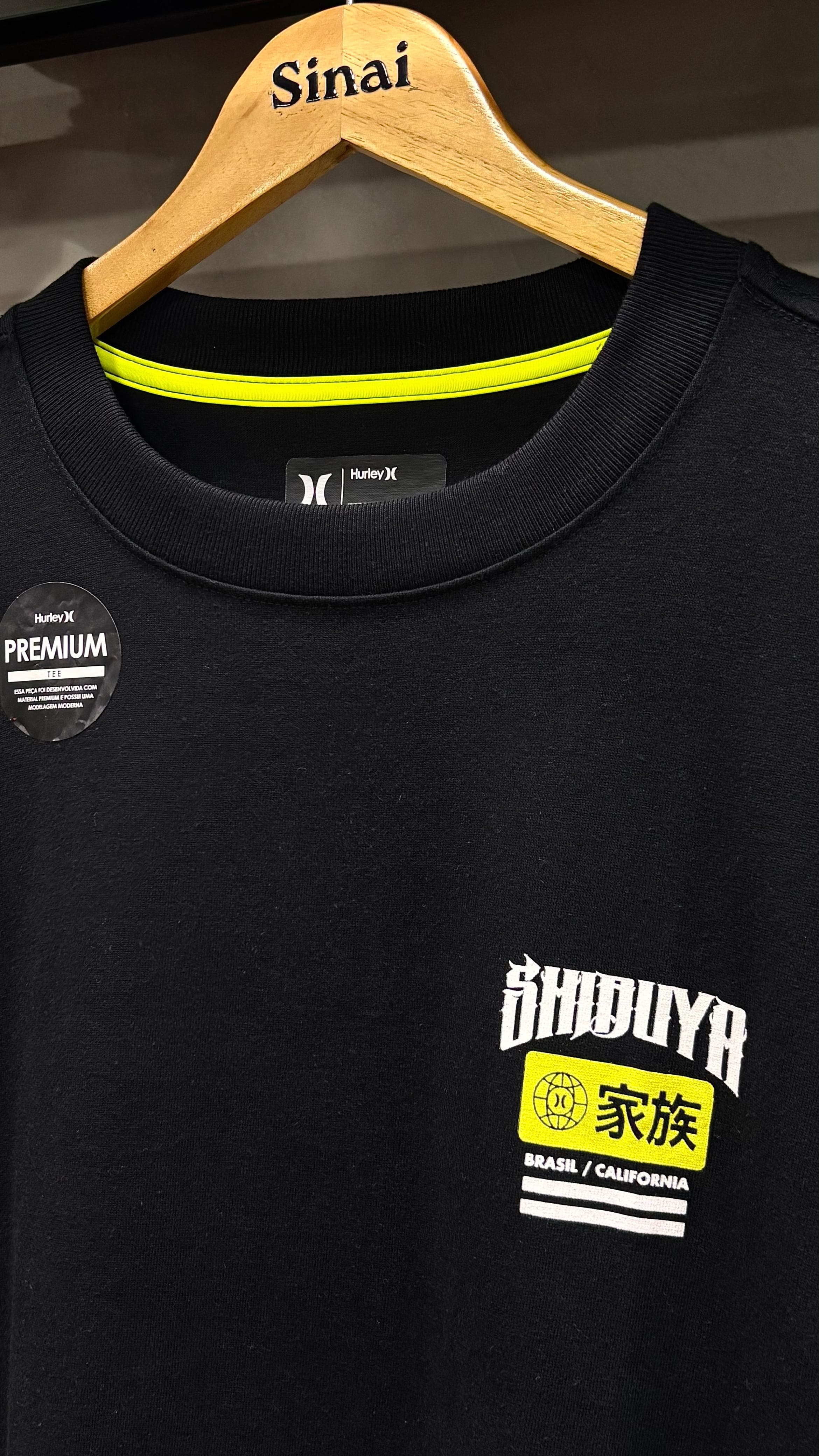 Camiseta Hurley - Esp Escama Maxfit Preto - 3