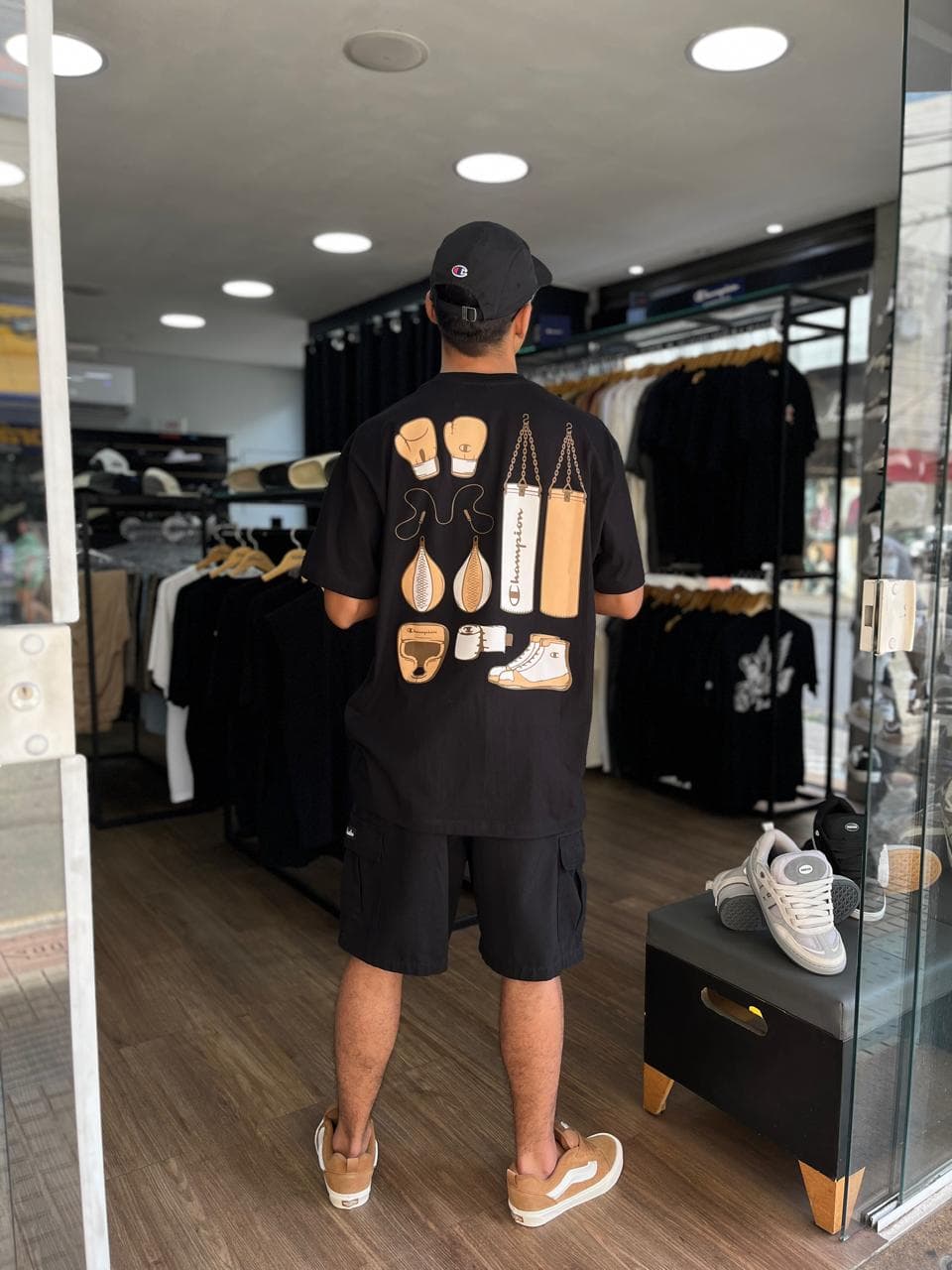 Camiseta Champion - Athletic Boxing Black - 2