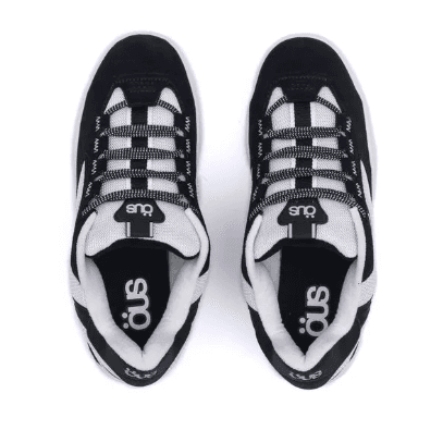 TENIS OUS - FLUENTE GTX PRETO BRANCO