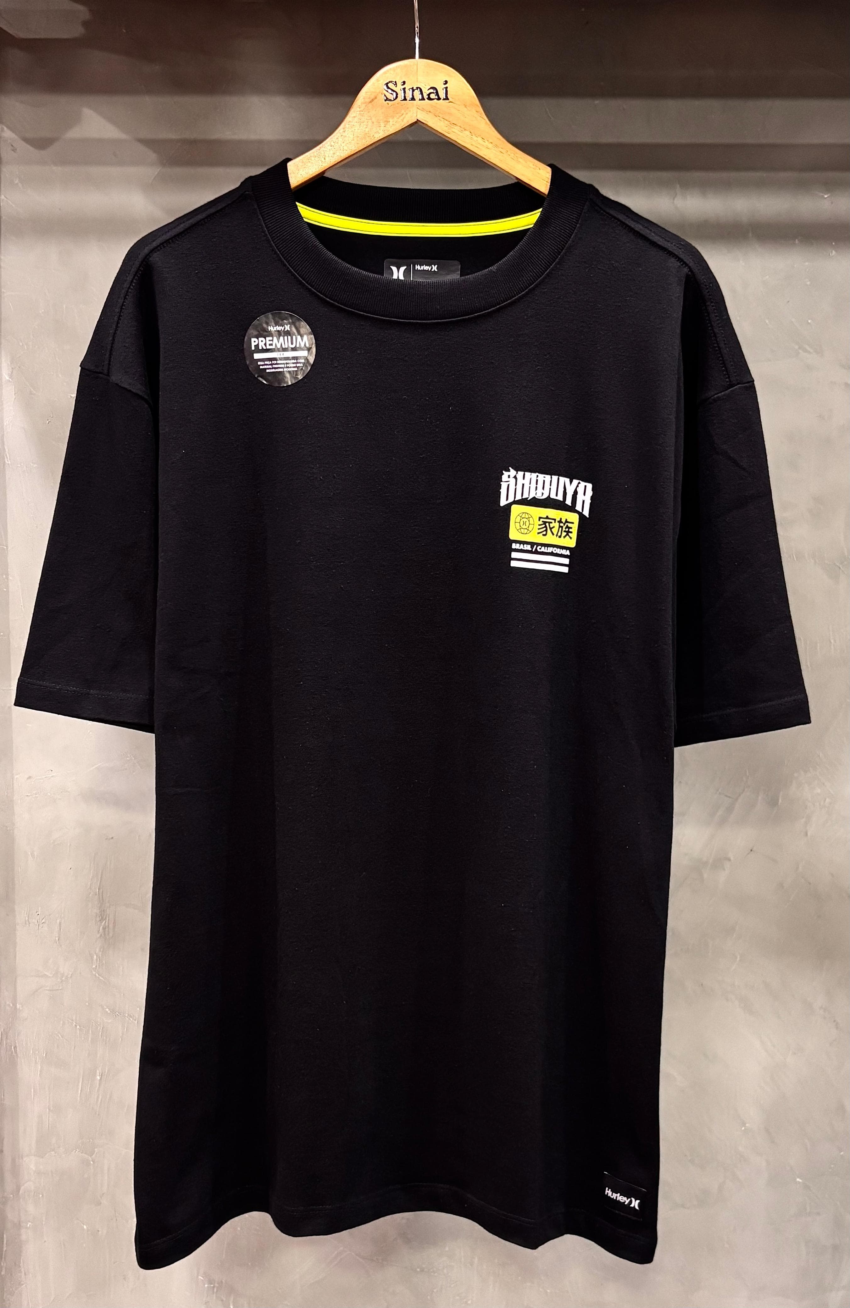 Camiseta Hurley - Esp Escama Maxfit Preto